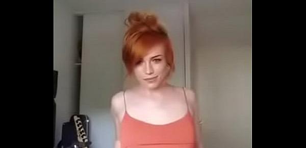  Big Ass Redhead Does any one knows who she is
